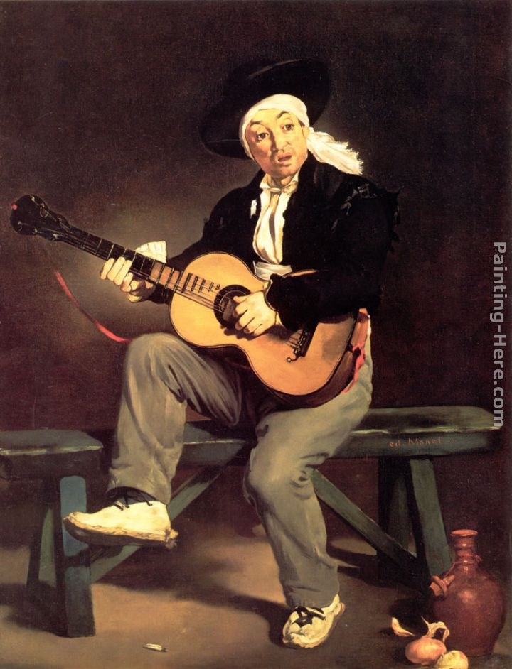 Eduard Manet The Spanish Singer